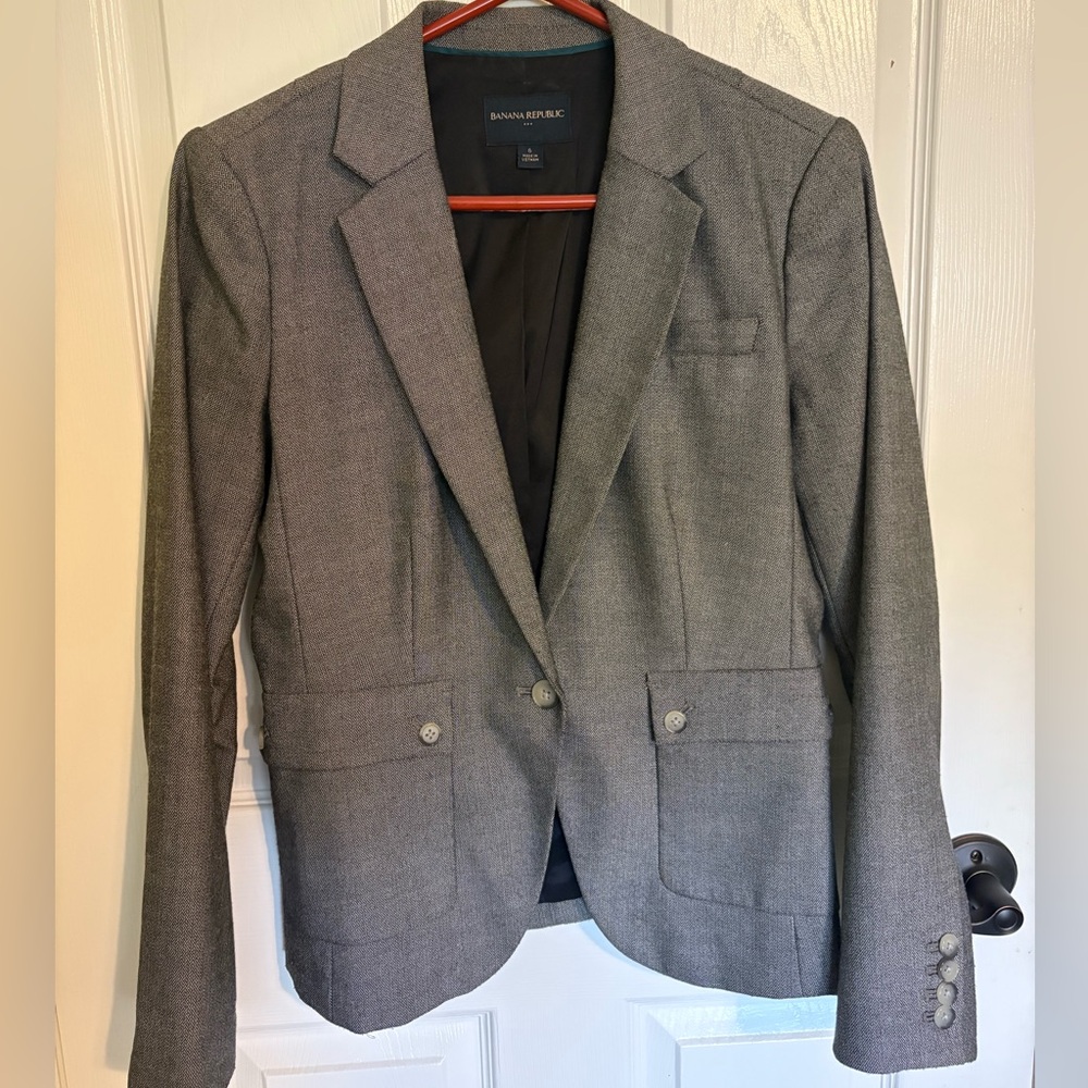 Banana Republic Blazer with Notched Lapels